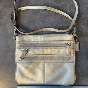 Coach Metallic Crossbody Bag